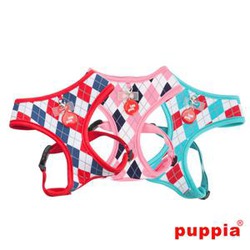 Buy Puppia Pectoral Argyle Pink M - Loropark